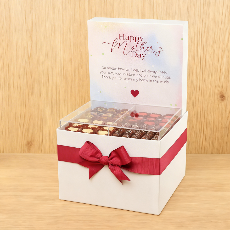 Mother's day designed premium chocolate large hamper