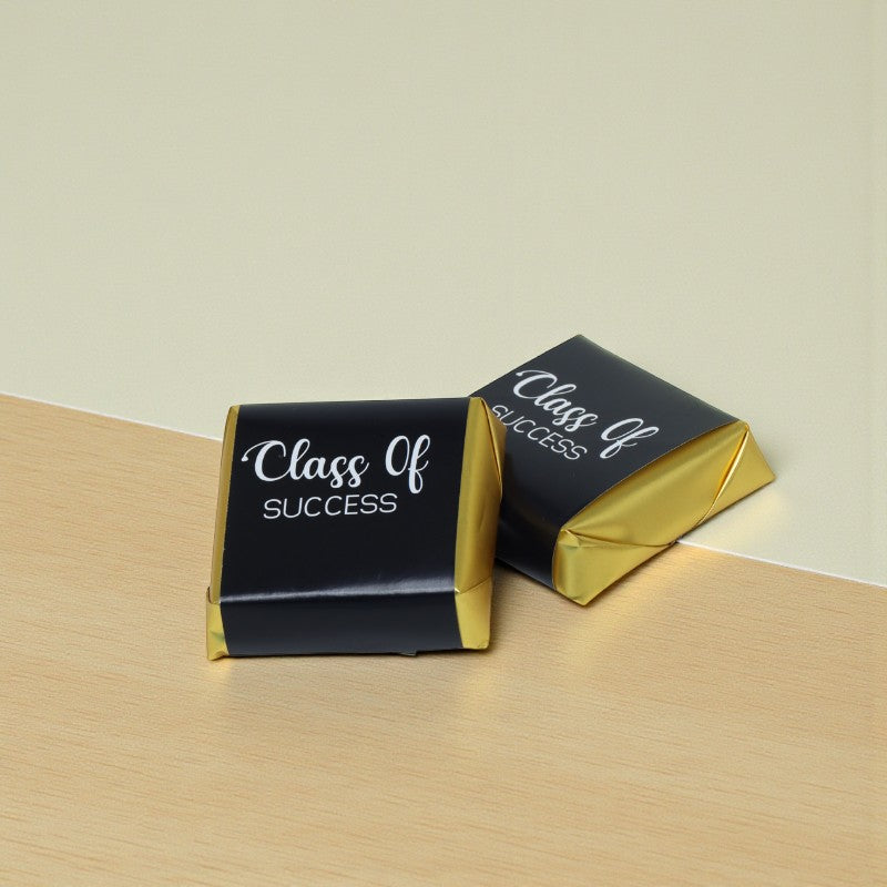 Graduation designed "Class of success" premium chocolate