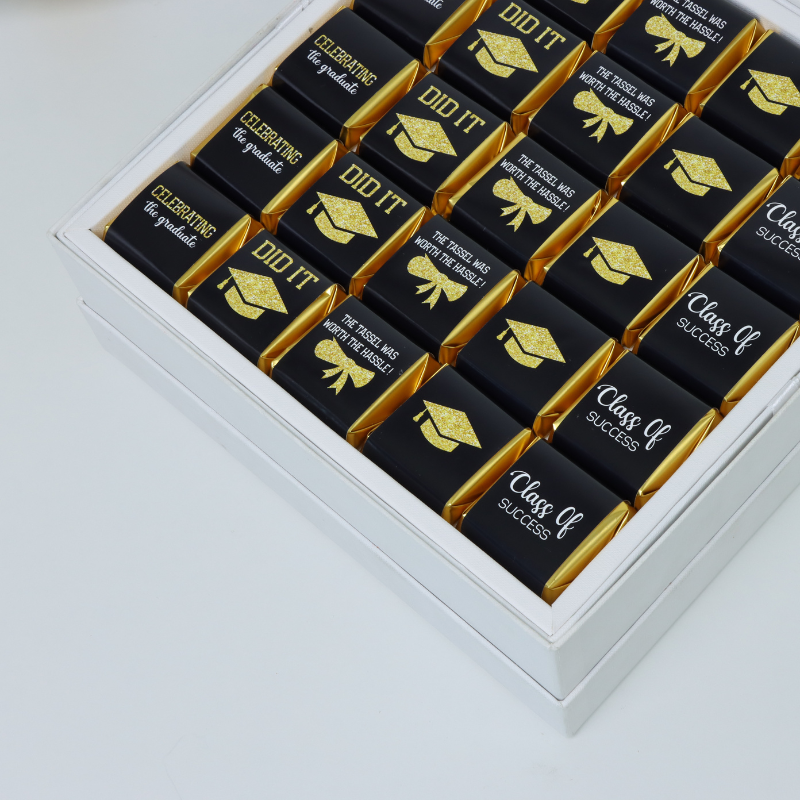 Graduation printed premium chocolate hard box