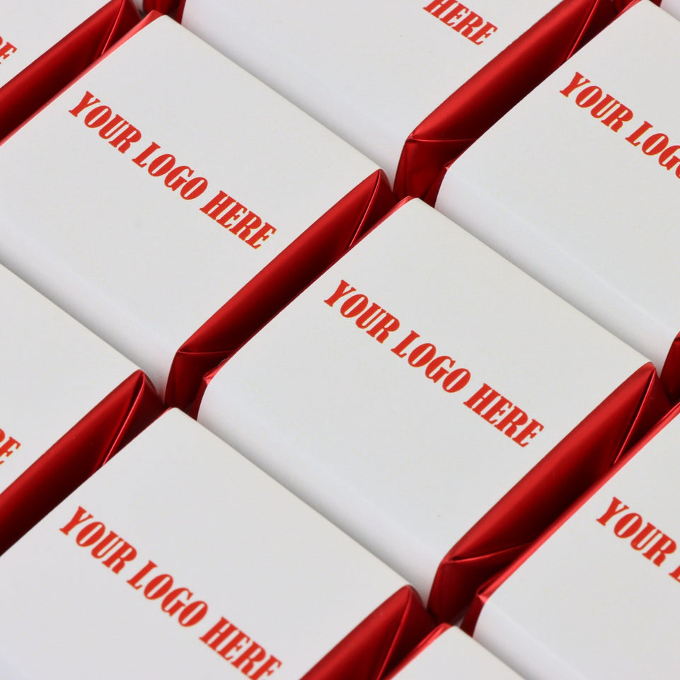 Corporate branded loose premium chocolate