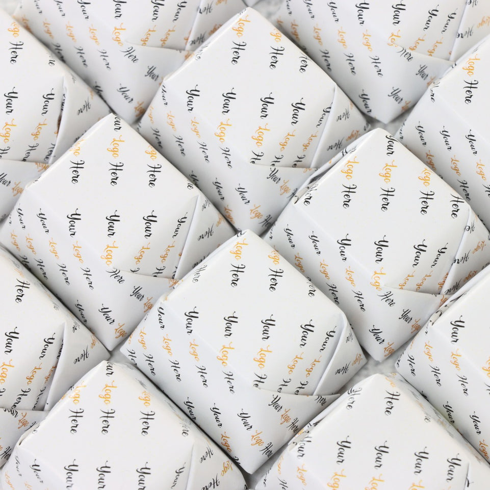 Corporate branded loose premium chocolate