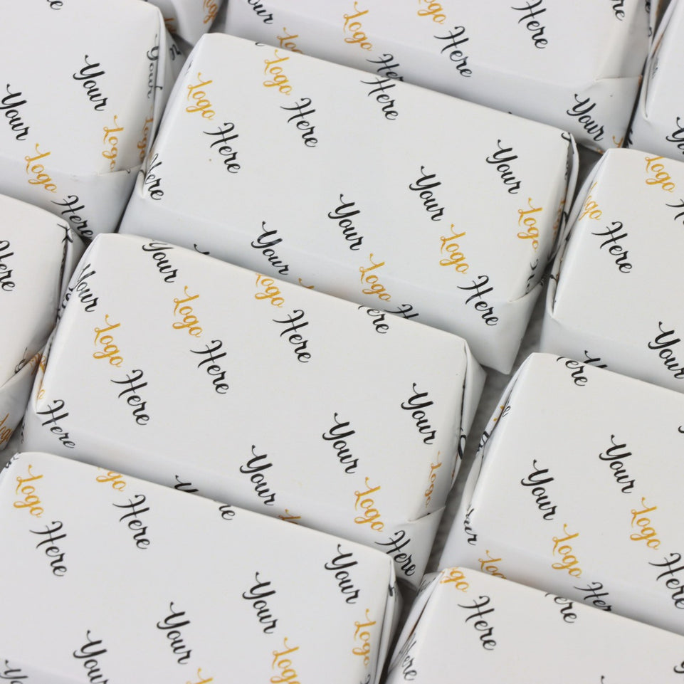 Corporate branded loose premium chocolate
