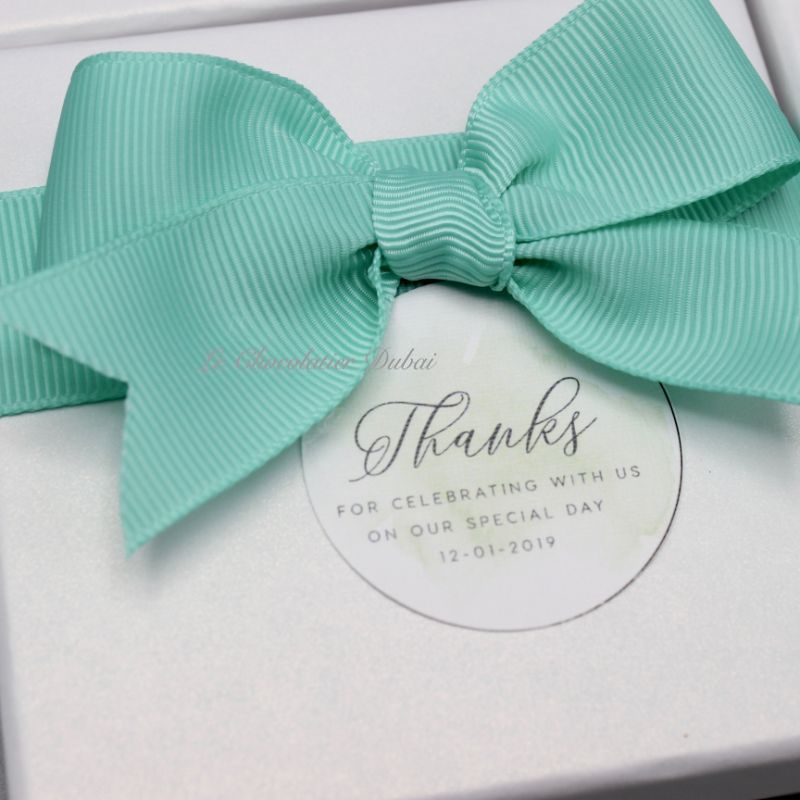 Set of 20 Wedding chocolate hard box