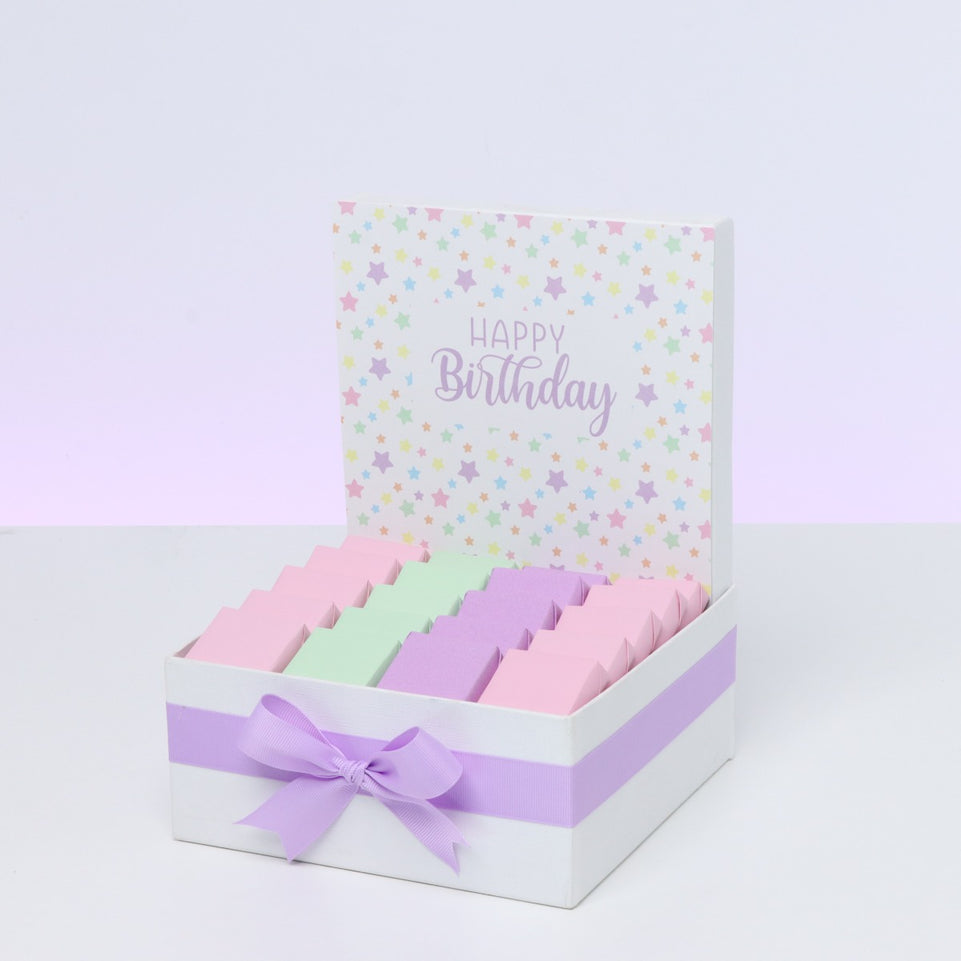 "Happy birthday" star designed premium chocolate medium hamper