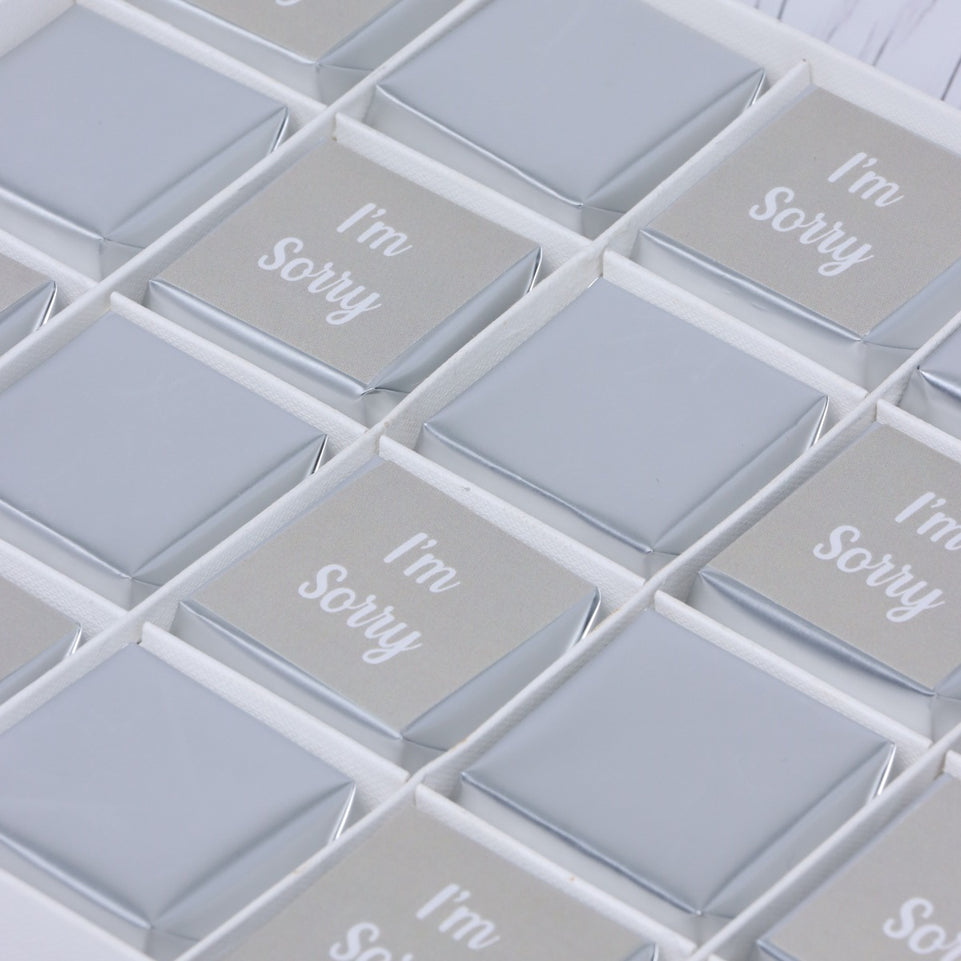 I'm sorry classic silver designed 2-layer chocolate hard box