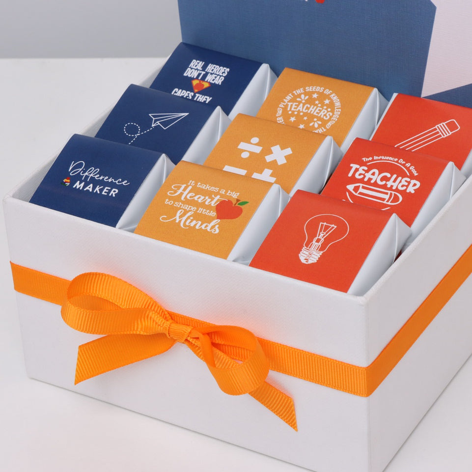 Teacher's appreciation " thank you premium chocolate small hamper