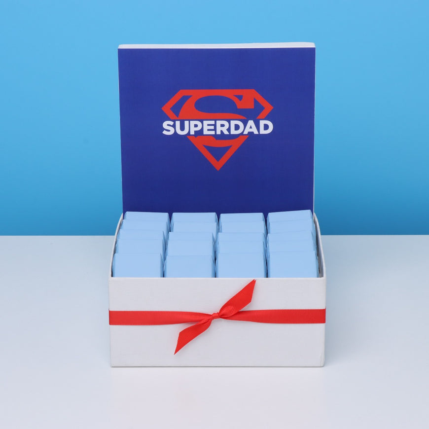 Father's day "Super dad" designed chocolate medium hamper