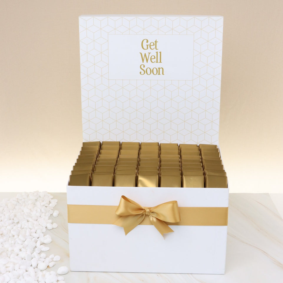 Get well soon classic designed premium chocolate extra large hamper