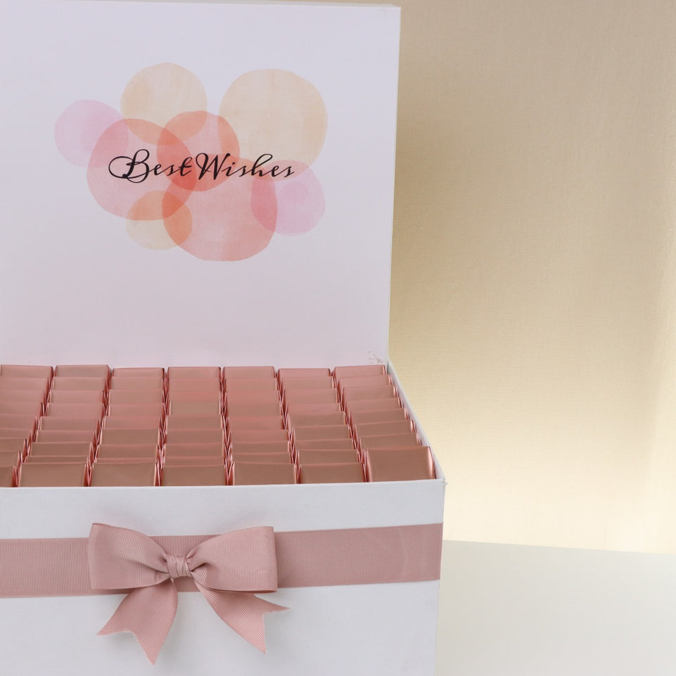 Best wishes bubble designed chocolate extra large hamper