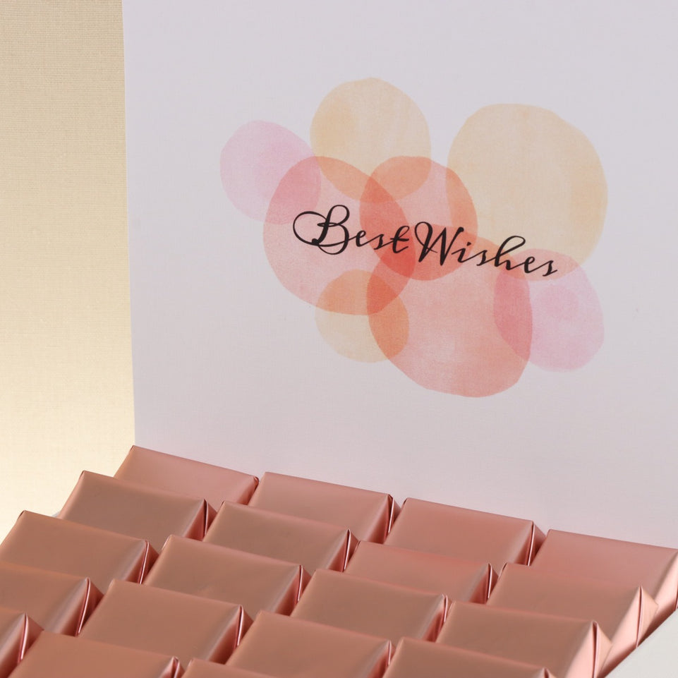 Best wishes bubble designed chocolate medium hamper