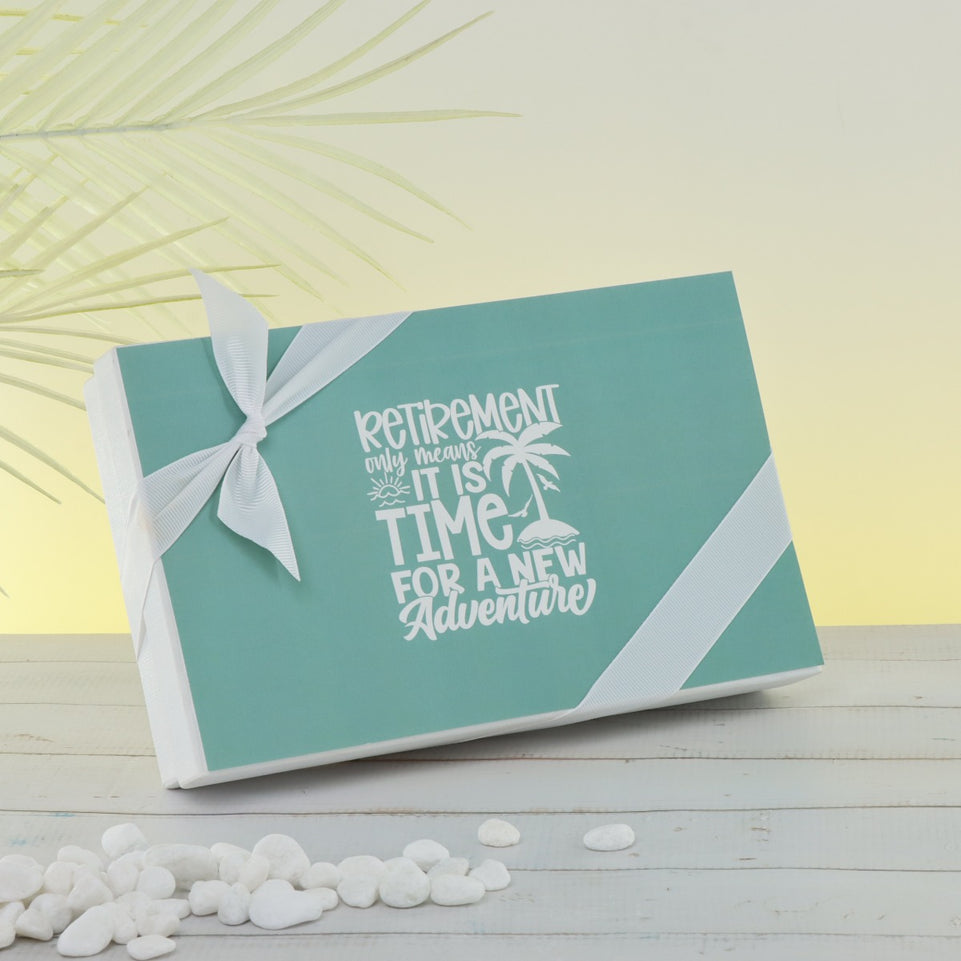 Retirement designed 15 - piece premium chocolate hard box