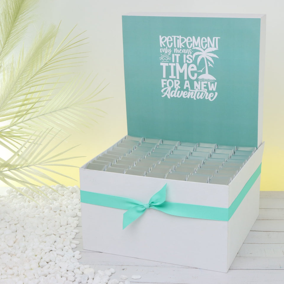 Retirement designed premium chocolate extra large hamper