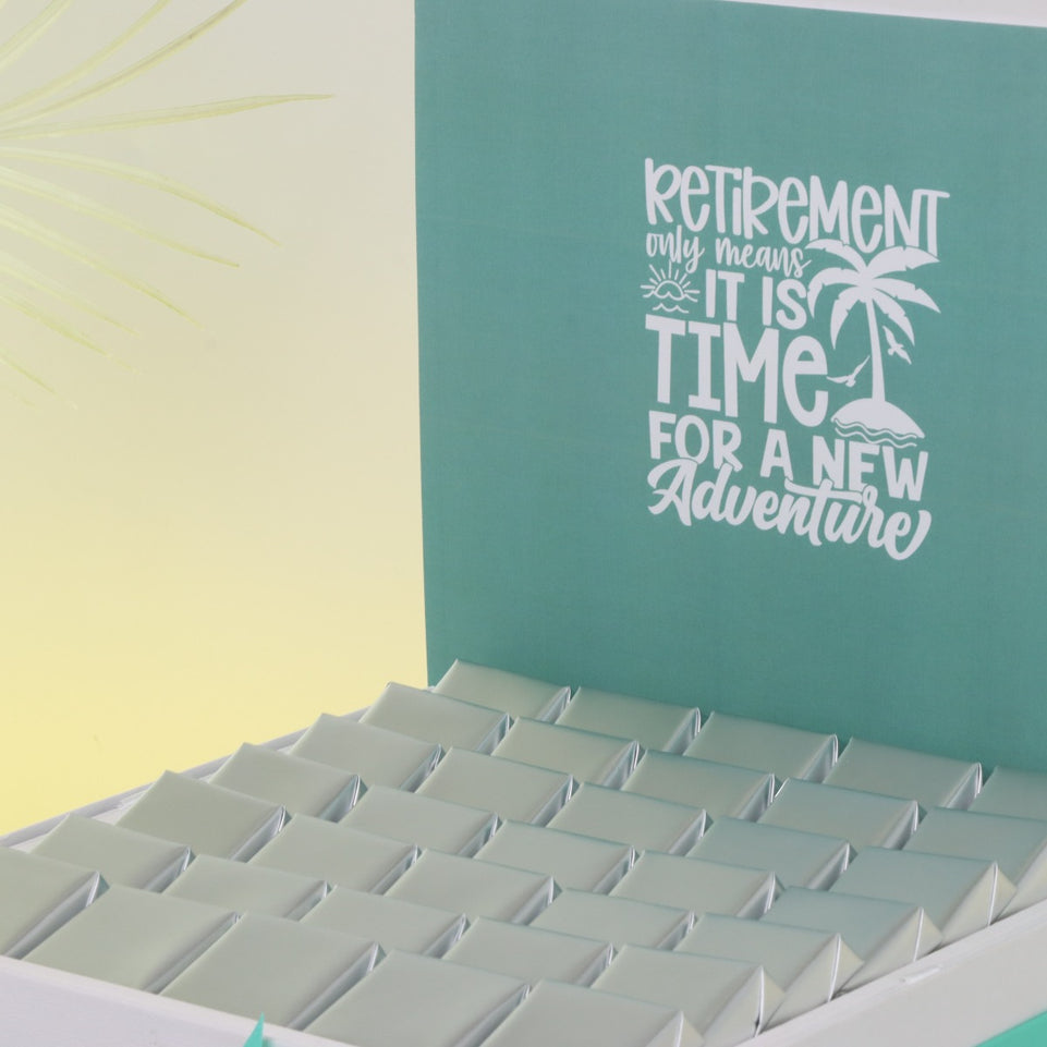 Retirement designed premium chocolate large hamper