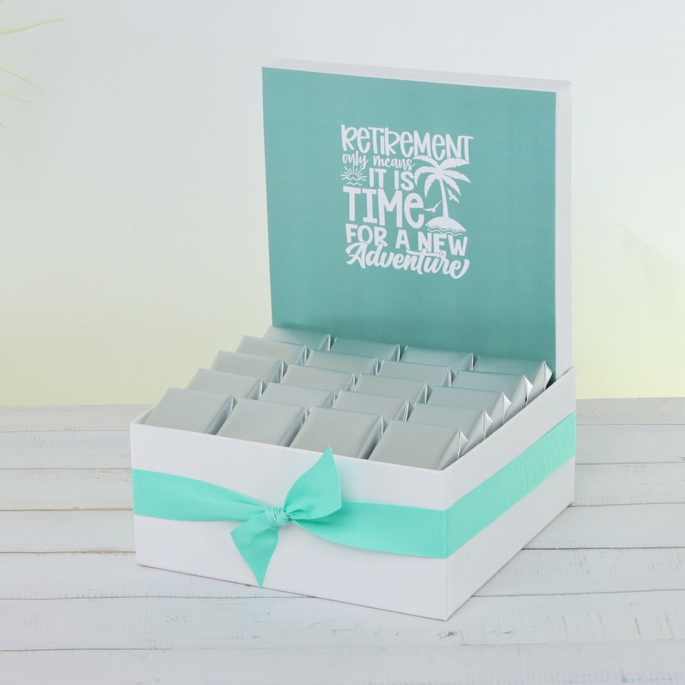 Retirement designed premium chocolate medium hamper