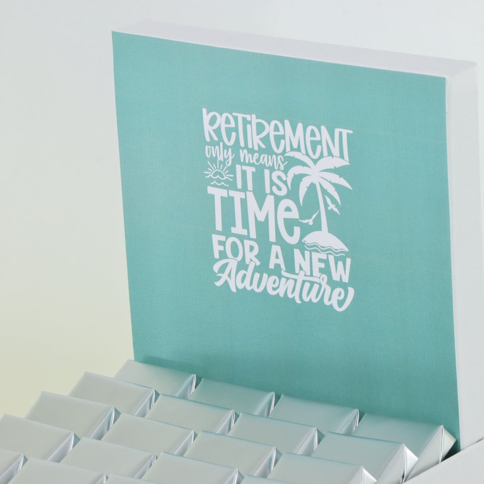 Retirement designed premium chocolate medium hamper