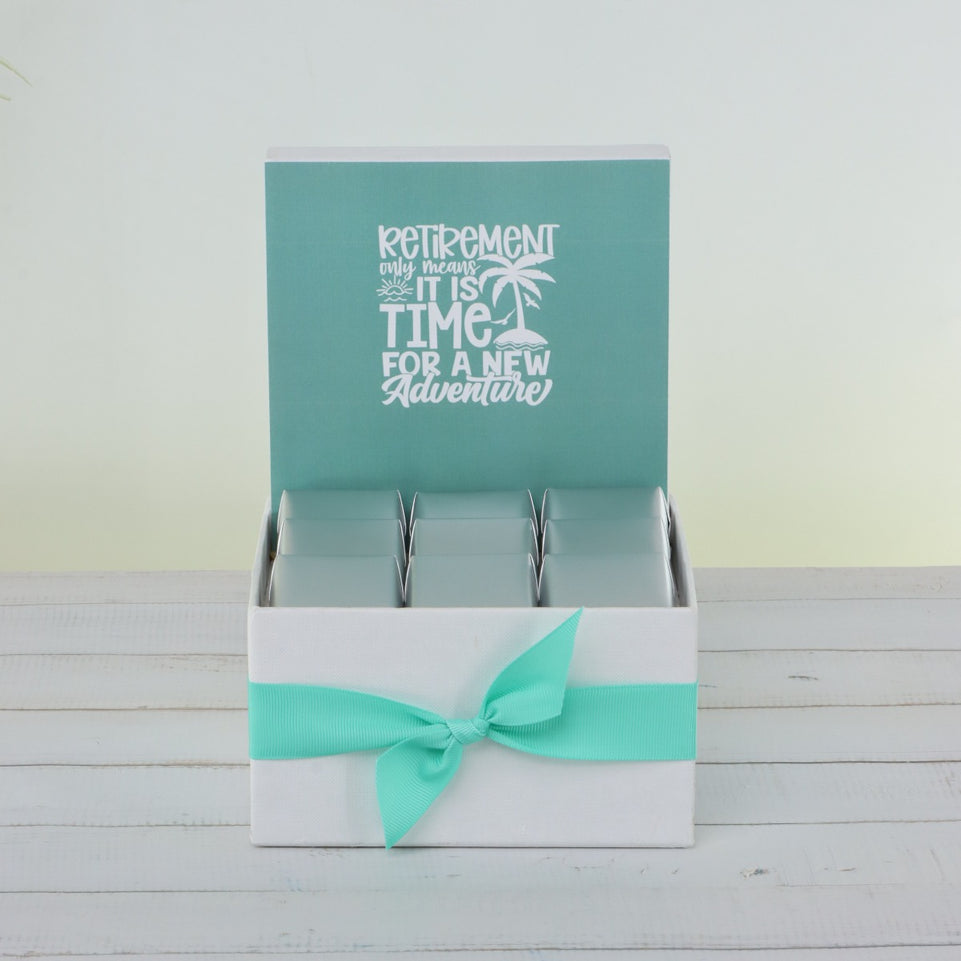 Retirement designed premium chocolate small hamper