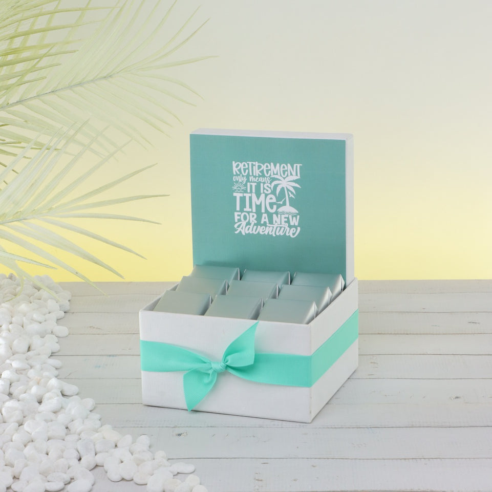 Retirement designed premium chocolate small hamper