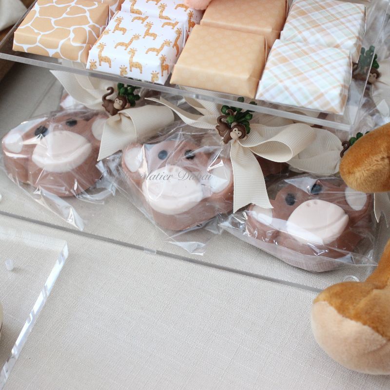 Luxury safari theme decorated chocolate & sweets dessert table
