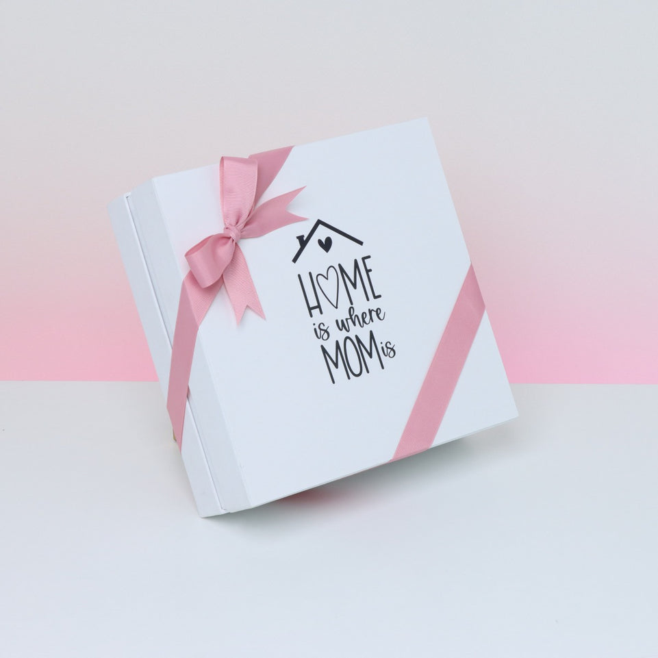 "Mother's day" home designed 2-layer chocolate hard box