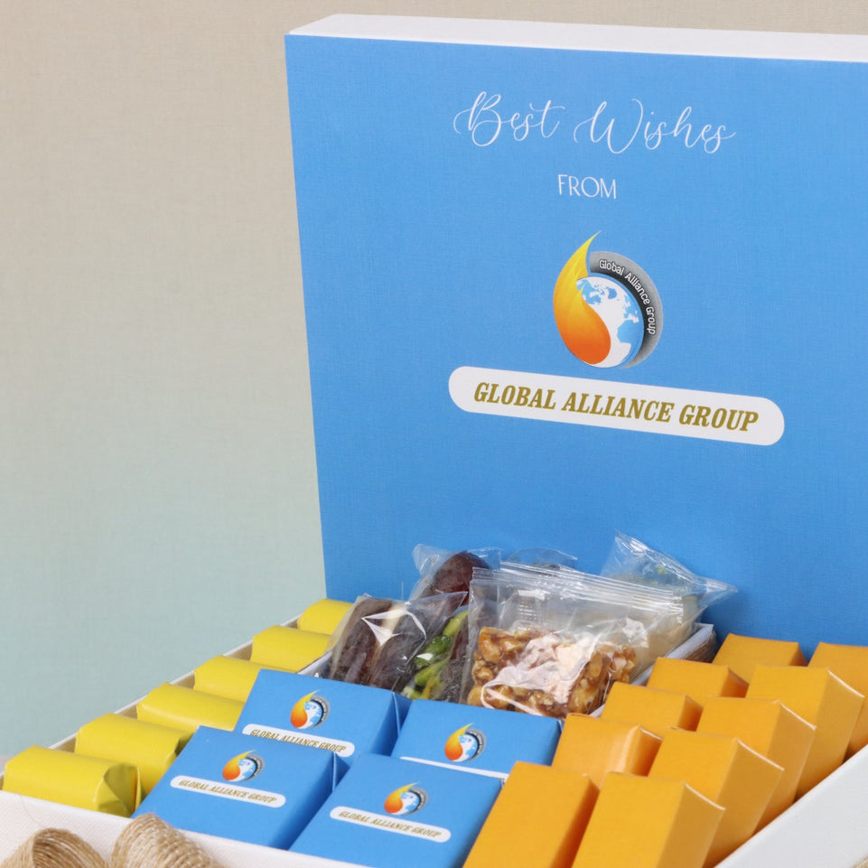 Corporate customized chocolate & sweets medium hamper