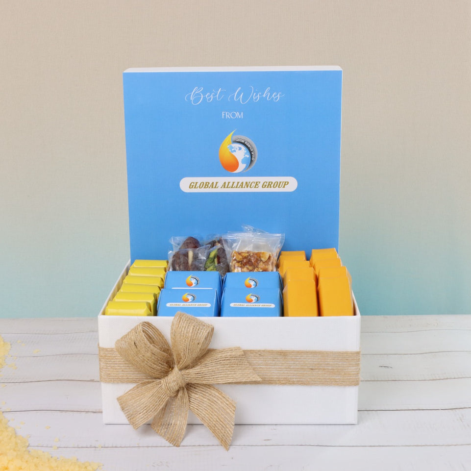 Corporate customized chocolate & sweets medium hamper