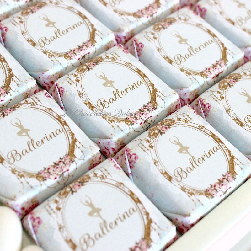 Ballerina designed chocolate