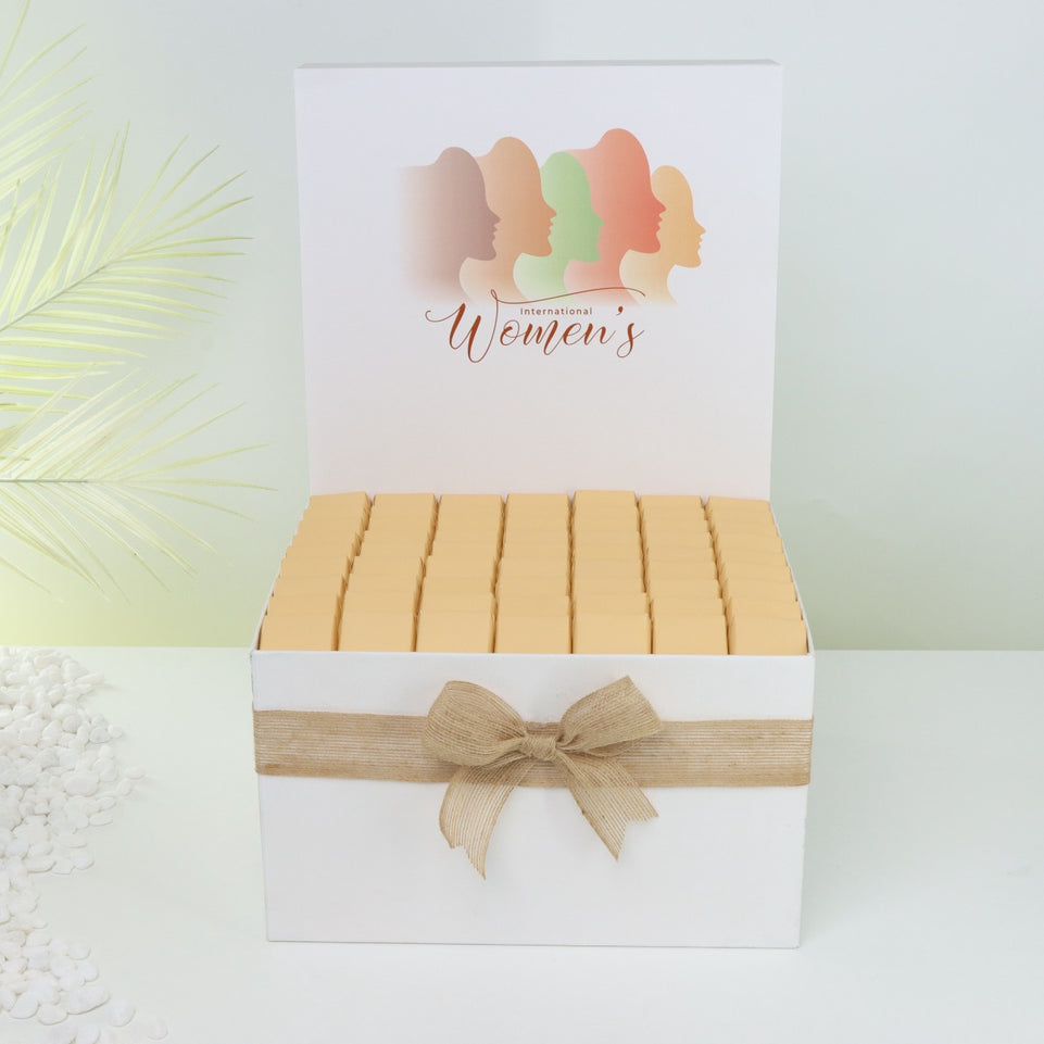 "International women's day" classic designed premium chocolate extra large hamper