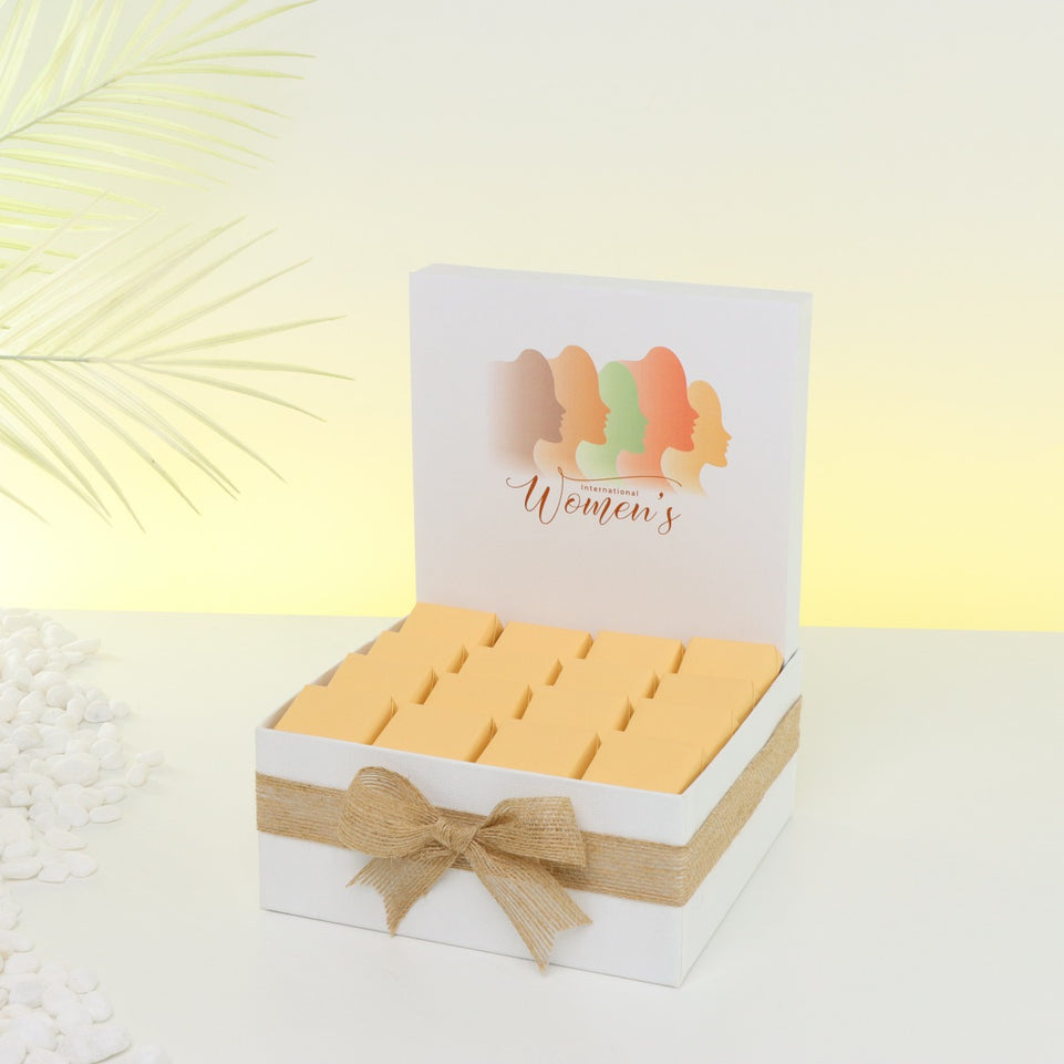 "International women's day" classic designed premium chocolate medium hamper
