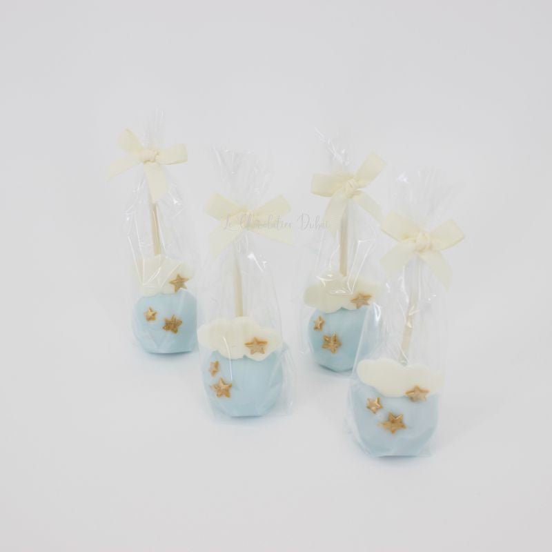 Baby boy adventure theme chocolate & sweets wood stand with backdrop for rent