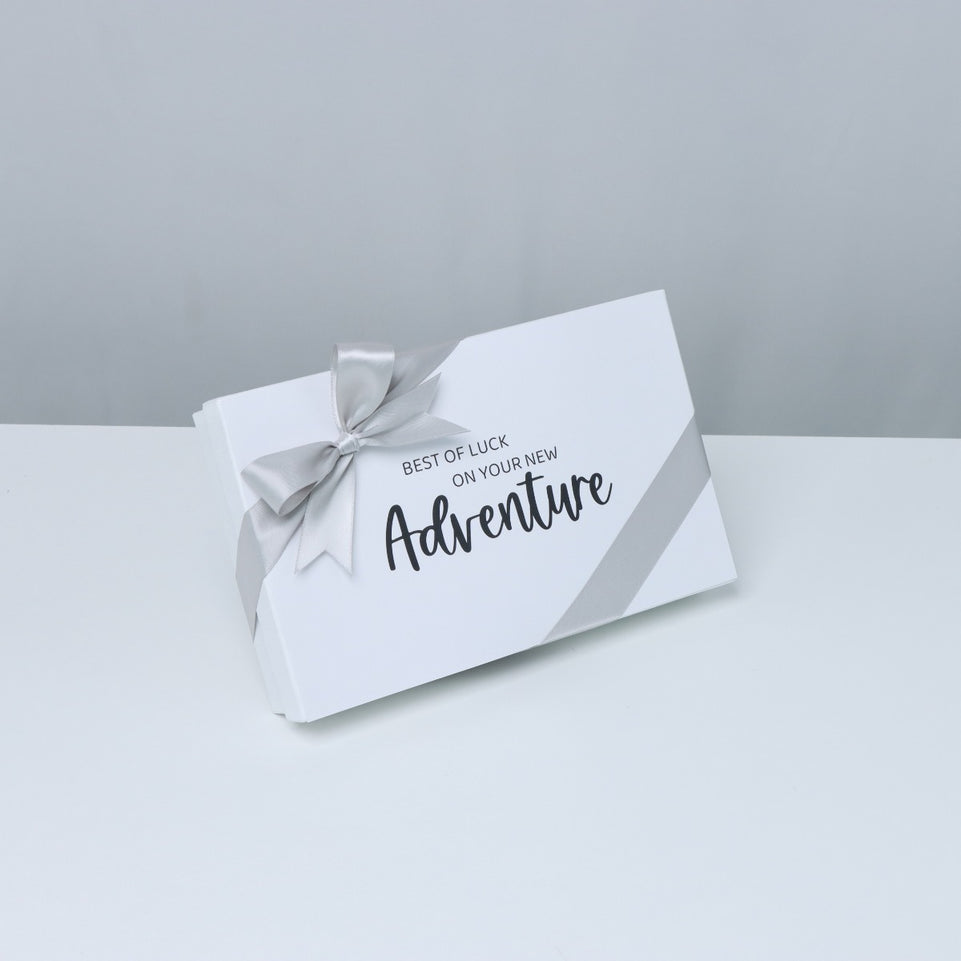 Good luck on your new adventure designed 15-piece premium chocolate hard box