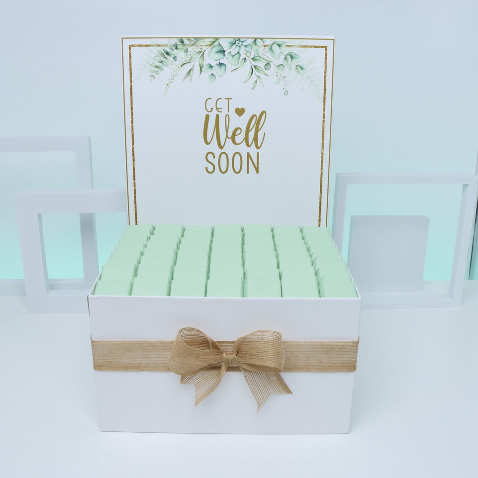 Get well soon rustic designed premium chocolate extra large hamper