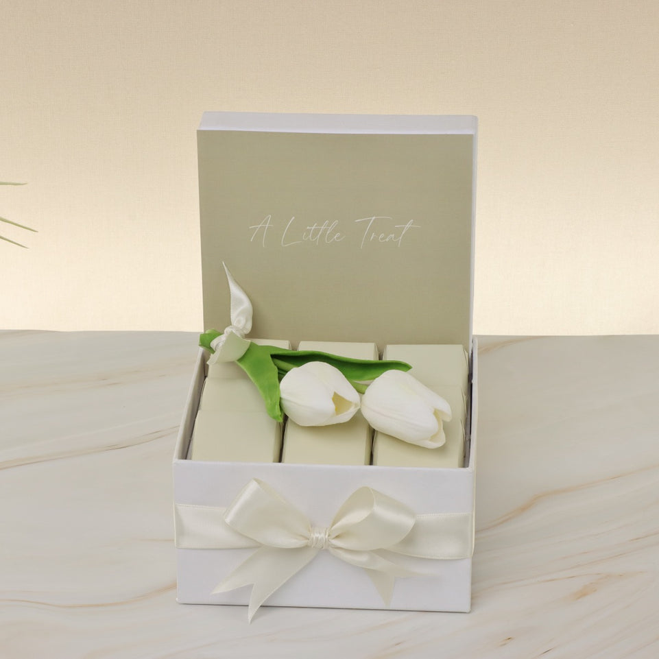 "A little treat" minimalist designed chocolate small hamper