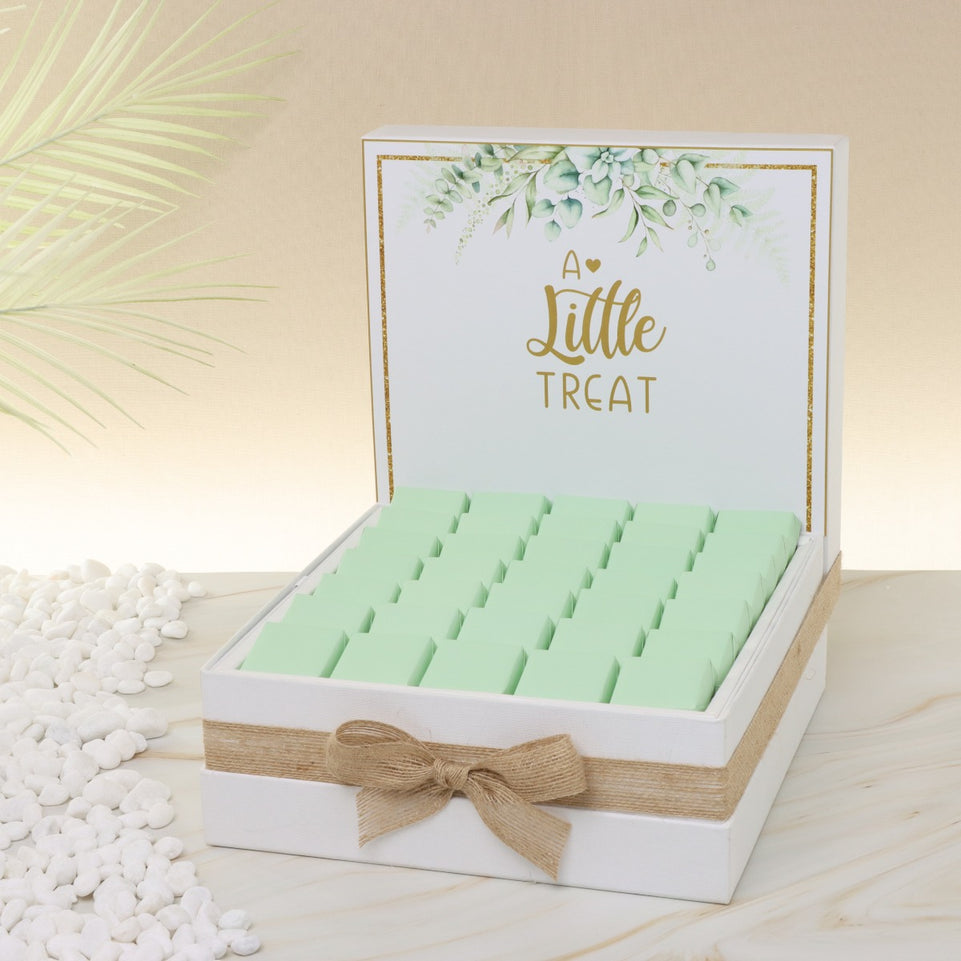 "A little treat" rustic designed chocolate large hamper