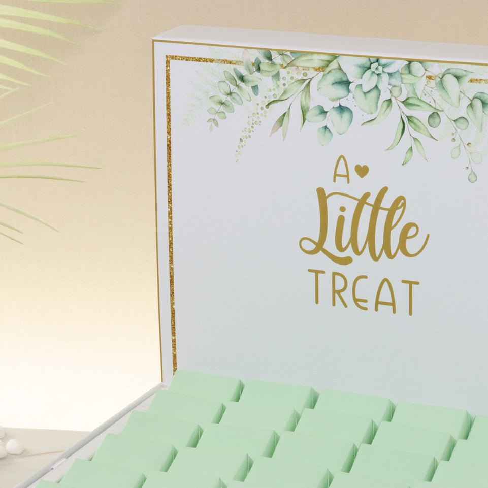 "A little treat" rustic designed chocolate large hamper