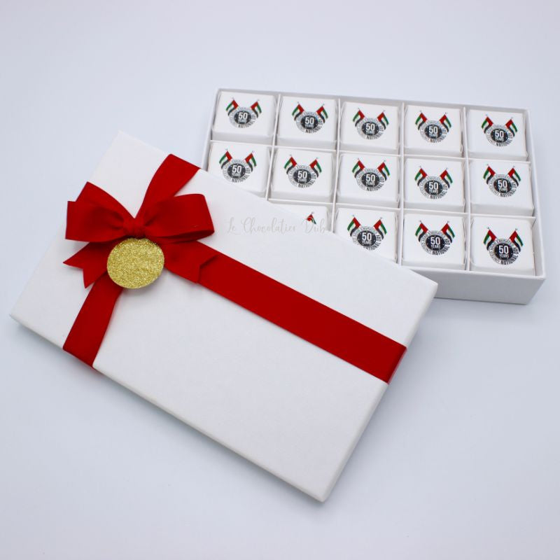 National day designed premium chocolate 15P hard box