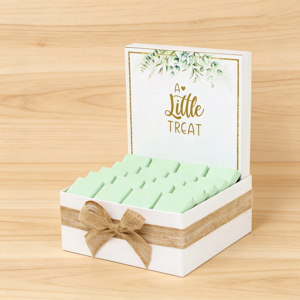 "A little treat" rustic designed chocolate medium hamper