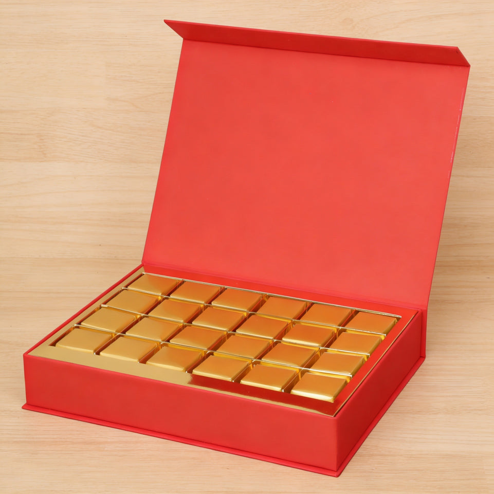 Chinese new year 2025 premium chocolate magnetic hard box