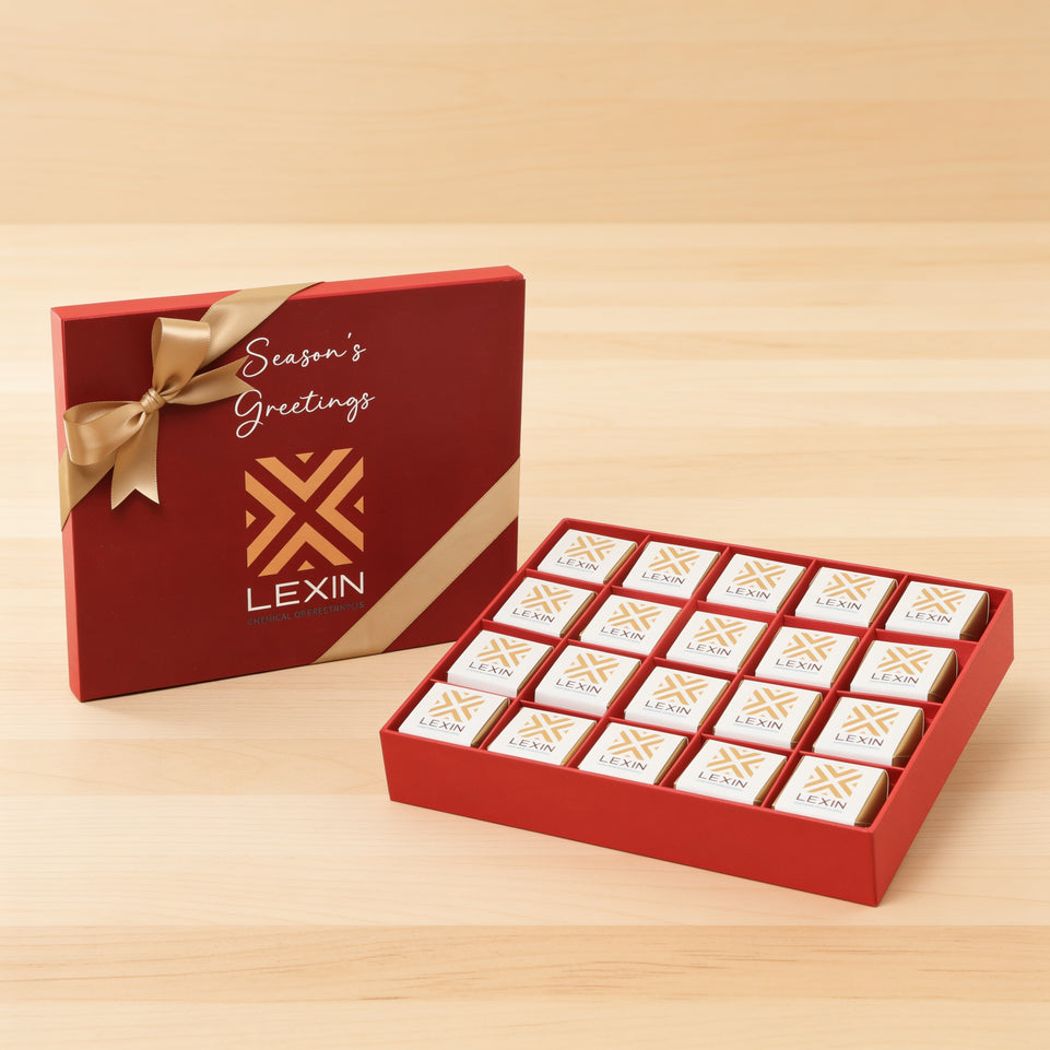 Set of 3 Corporate customized premium chocolate 20P hard box