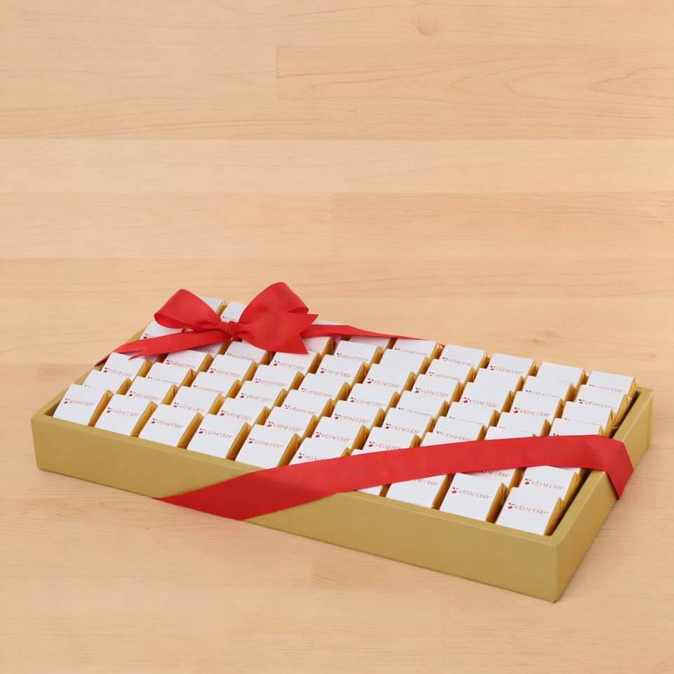 Corporate customized premium chocolate small leather tray