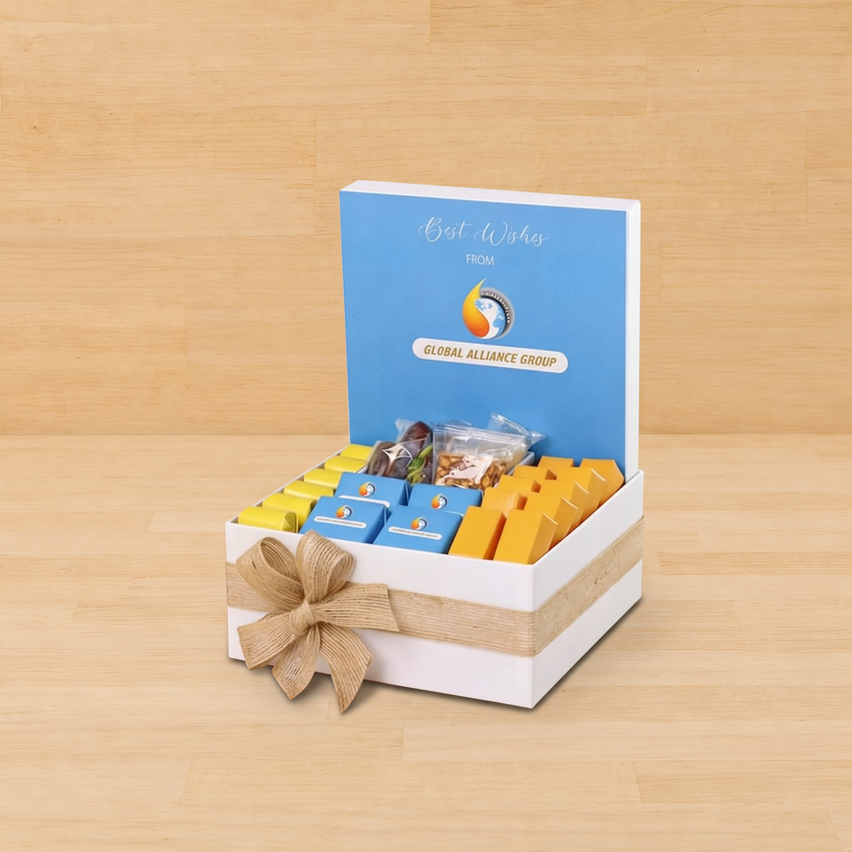 Corporate customized chocolate & sweets medium hamper