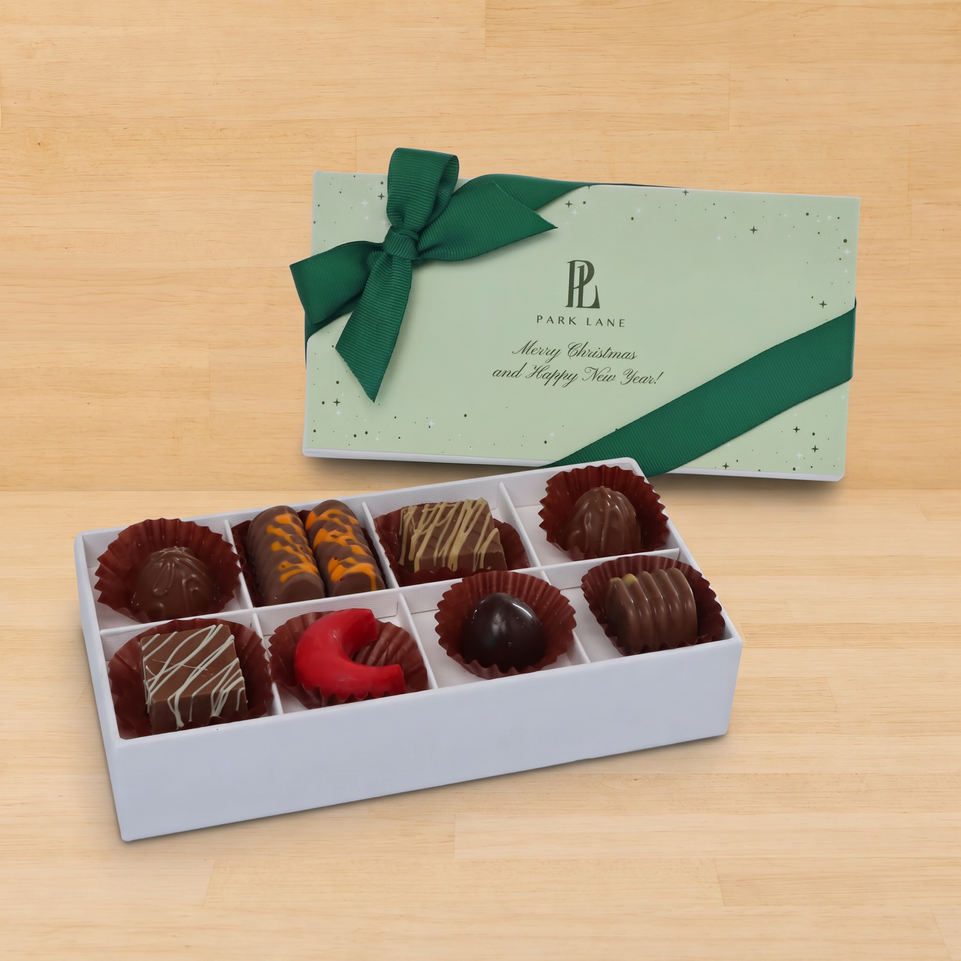 Set of 6 Corporate customized premium chocolate 8P hard box
