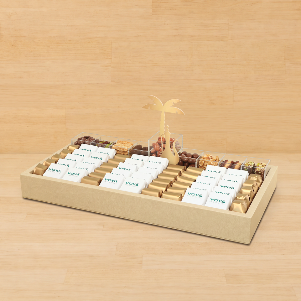 Corporate customize designed premium chocolate & sweets medium tray