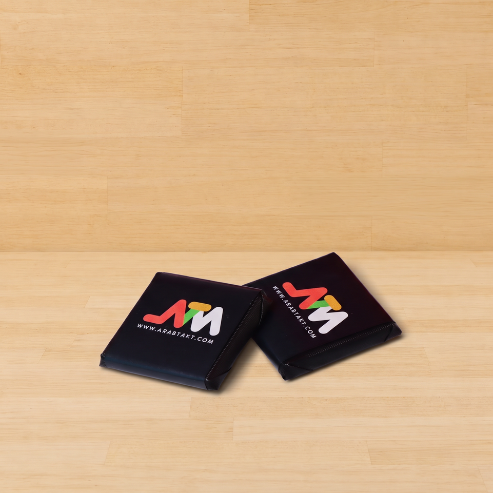 Corporate branded thin loose chocolate