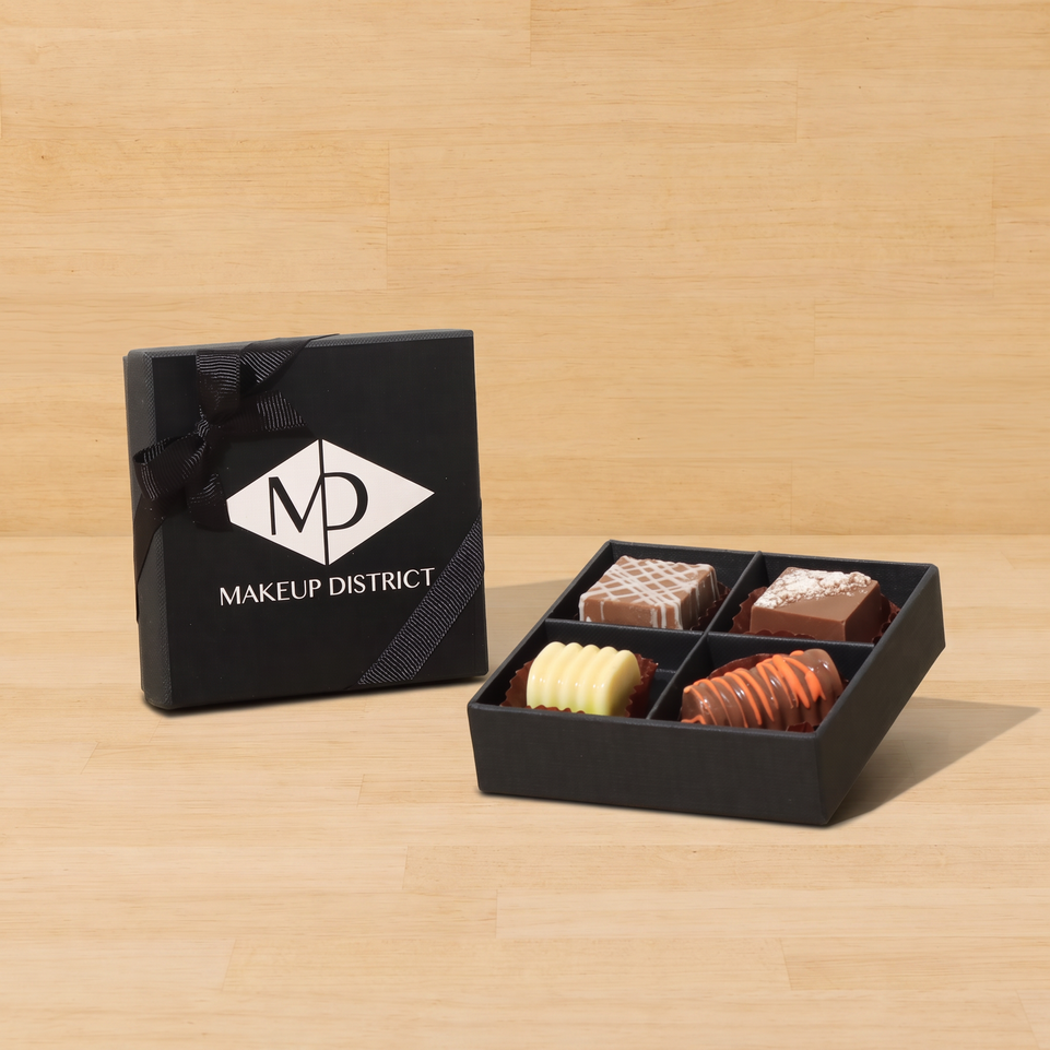 Set of 15 Corporate customized premium chocolate 4P hard box