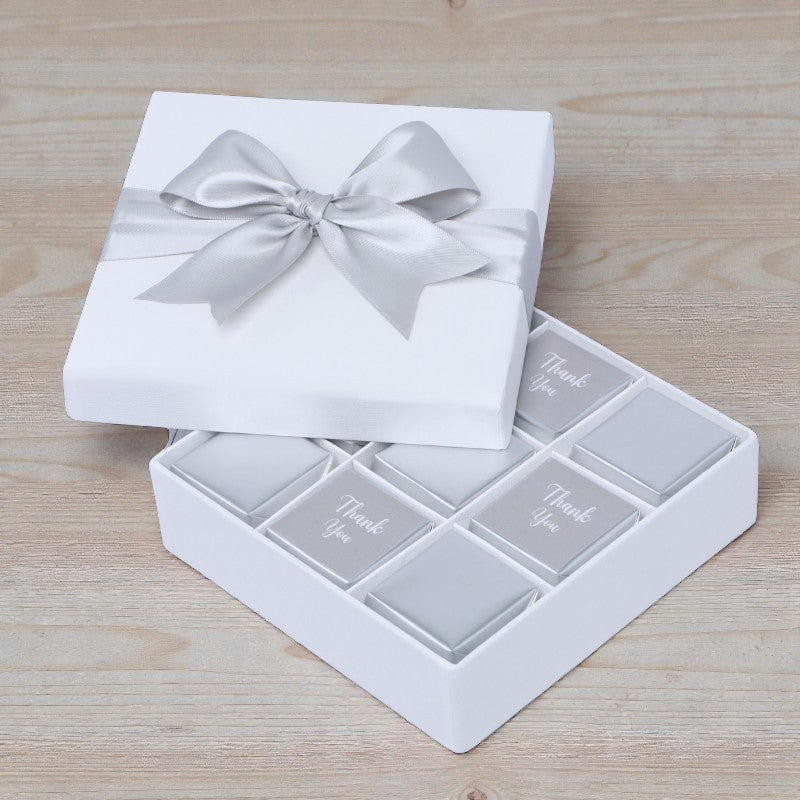 "Thank you" classic 9-piece premium chocolate hard box