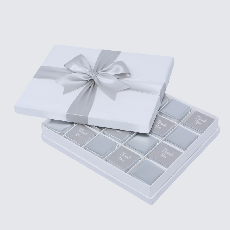 "Thank you" classic 20-piece premium chocolate hard box