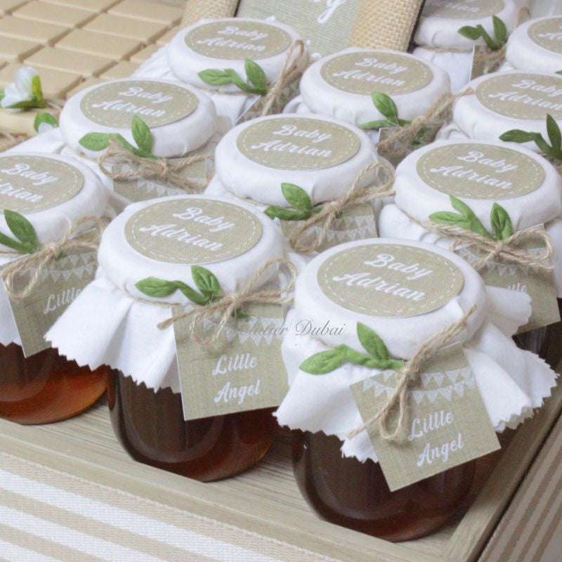 Baby rustic theme chocolate wood stand