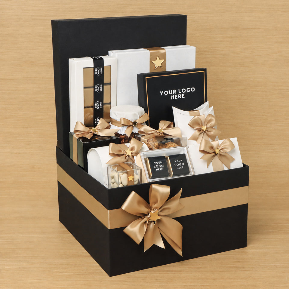 Corporate customized premium chocolate & sweets extra large hamper