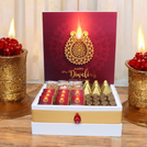 Diwali designed premium chocolate large hamper