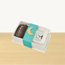 Set of 20 Corporate customized premium chocolate & dates view top box